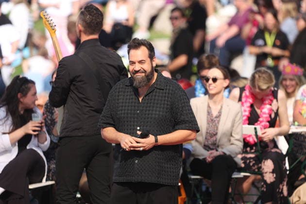 Laith Al Deen on the TV show ZDF Fernsehgarten Final Party at Lerchenberg in Mainz, September 27, 2026 Copyright: xAgenturxMatthiasxWehnertx xM.xGränzdörferx