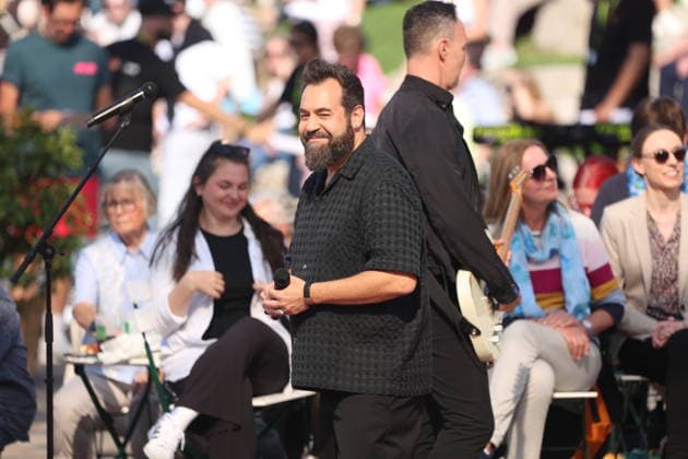 Laith Al Deen on the TV show ZDF Fernsehgarten Final Party at Lerchenberg in Mainz, September 27, 2026 Copyright: xAgenturxMatthiasxWehnertx xM.xGränzdörferx