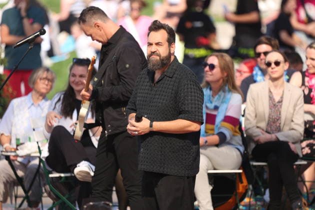 Laith Al Deen on the TV show ZDF Fernsehgarten Final Party at Lerchenberg in Mainz, September 27, 2026 Copyright: xAgenturxMatthiasxWehnertx xM.xGränzdörferx