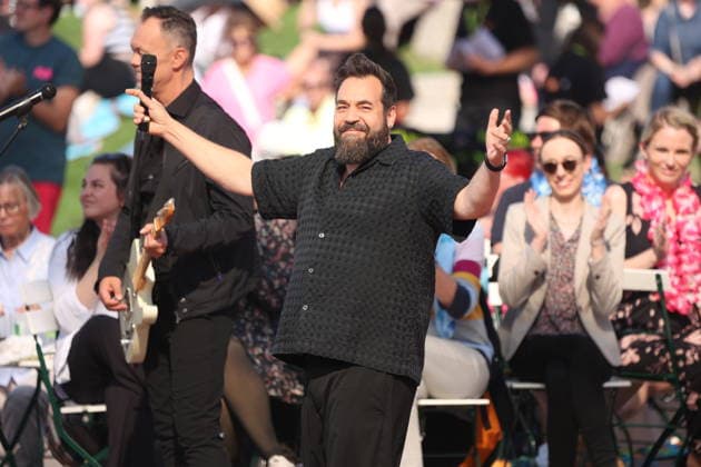 Laith Al Deen on the TV show ZDF Fernsehgarten Final Party at Lerchenberg in Mainz, September 27, 2026 Copyright: xAgenturxMatthiasxWehnertx xM.xGränzdörferx