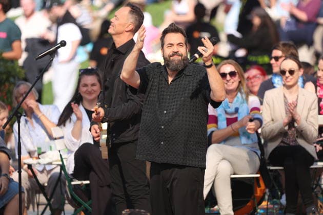 Laith Al Deen on the TV show ZDF Fernsehgarten Final Party at Lerchenberg in Mainz, September 27, 2026 Copyright: xAgenturxMatthiasxWehnertx xM.xGränzdörferx