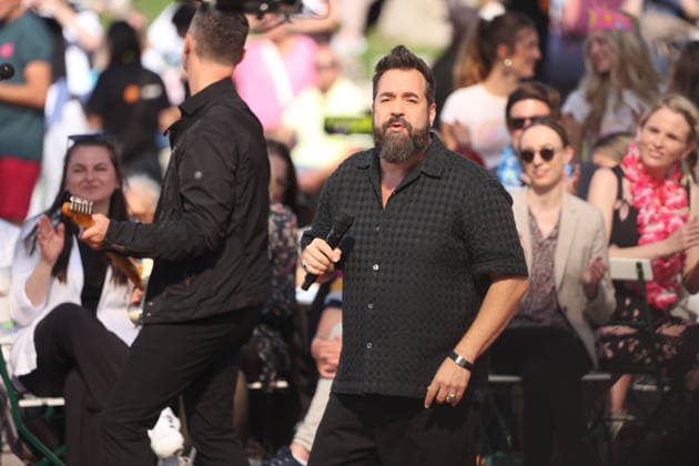 Laith Al Deen on the TV show ZDF Fernsehgarten Final Party at Lerchenberg in Mainz, September 27, 2026 Copyright: xAgenturxMatthiasxWehnertx xM.xGränzdörferx