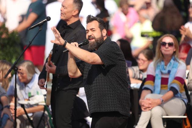 Laith Al Deen on the TV show ZDF Fernsehgarten Final Party at Lerchenberg in Mainz, September 27, 2026 Copyright: xAgenturxMatthiasxWehnertx xM.xGränzdörferx