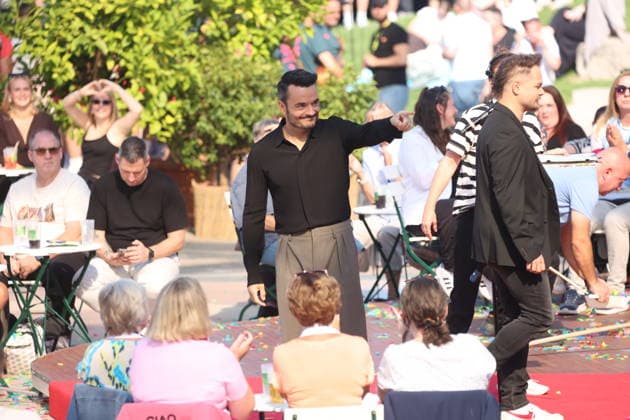 Giovanni Zarrella on the TV show ZDF Fernsehgarten Finalparty at Lerchenberg in Mainz, September 27, 2026 Copyright: xAgenturxMatthiasxWehnertx xM.xGränzdörferx