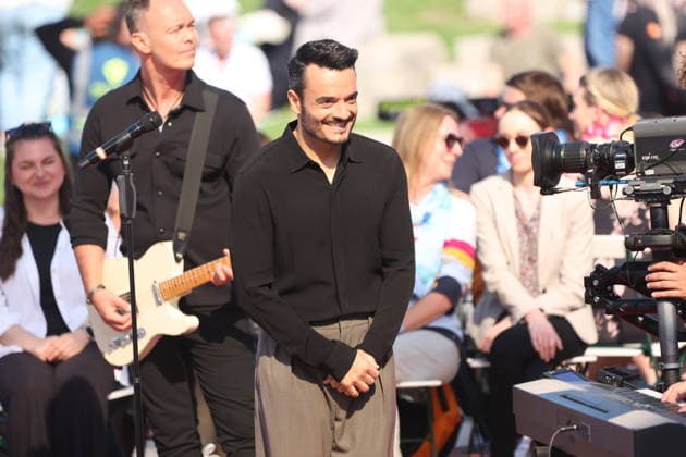 Giovanni Zarrella on the TV show ZDF Fernsehgarten Finalparty at Lerchenberg in Mainz, September 27, 2026 Copyright: xAgenturxMatthiasxWehnertx xM.xGränzdörferx