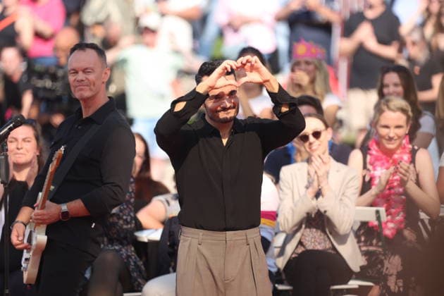 Giovanni Zarrella on the TV show ZDF Fernsehgarten Finalparty at Lerchenberg in Mainz, September 27, 2026 Copyright: xAgenturxMatthiasxWehnertx xM.xGränzdörferx
