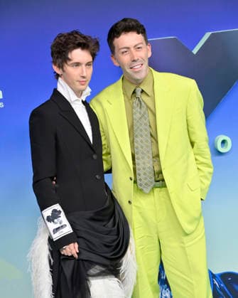 Troye Sivan and Leland arrive on the red carpet at the 2026 MTV Video Music Awards VMA s at the Peacock Theater in Los Angeles on Sunday, September 27, 2026.  LAP20260927477 JIMxRUYMEN