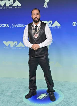 French Montana arrives on the red carpet at the 2026 MTV Video Music Awards VMA s at the Peacock Theater in Los Angeles on Sunday, September 27, 2026.  LAP20260927487 JIMxRUYMEN
