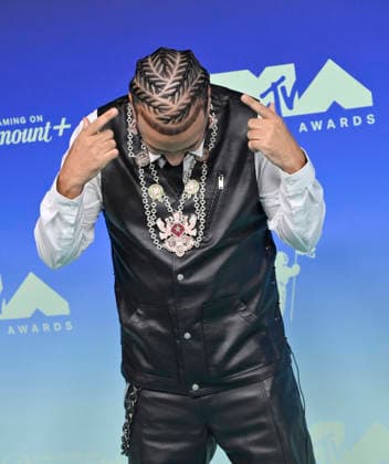 French Montana arrives on the red carpet at the 2026 MTV Video Music Awards VMA s at the Peacock Theater in Los Angeles on Sunday, September 27, 2026.  LAP20260927488 JIMxRUYMEN