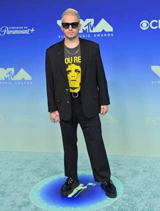 Andrew Watt arrives on the red carpet at the 2026 MTV Video Music Awards VMA s at the Peacock Theater in Los Angeles on Sunday, September 27, 2026.  LAP20260927507 JIMxRUYMEN