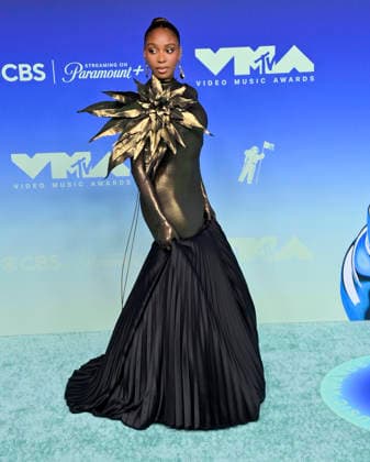 Normani arrives on the red carpet at the 2026 MTV Video Music Awards VMA s at the Peacock Theater in Los Angeles on Sunday, September 27, 2026.  LAP20260927461 JIMxRUYMEN