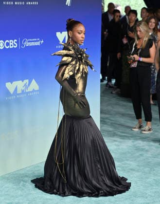 Normani arrives on the red carpet at the 2026 MTV Video Music Awards VMA s at the Peacock Theater in Los Angeles on Sunday, September 27, 2026.  LAP20260927465 JIMxRUYMEN