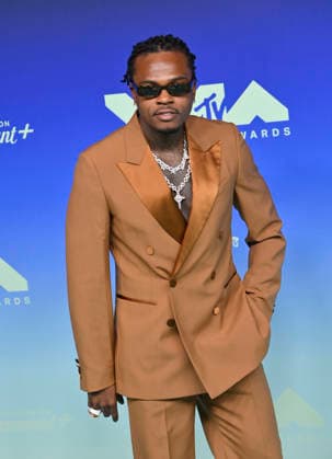 Gunna arrives on the red carpet at the 2026 MTV Video Music Awards VMA s at the Peacock Theater in Los Angeles on Sunday, September 27, 2026.  LAP20260927584 JIMxRUYMEN