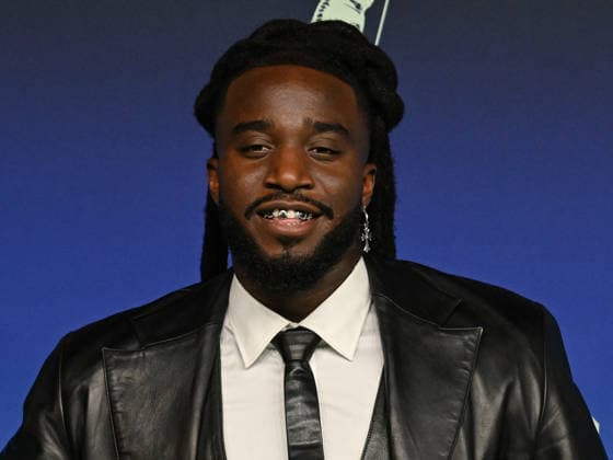 September 27, 2026, Los Angeles, California, USA: American singer SHABOOZEY, aka, Collins Obinna Chibueze, 31, attends the 2026 MTV Video Music Awards Ã¢â‚¬oeVMAsÃ¢â‚¬Â teal carpet. Los Angeles USA  - ZUMAb173 20260927_aap_b173_018 Copyright: xBillyxBennightx