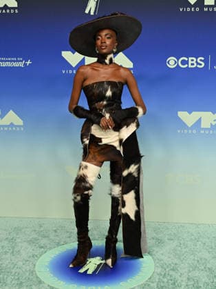 September 27, 2026, Los Angeles, California, USA: MADISIN RIAN attends the 2026 MTV Video Music Awards Ã¢â‚¬oeVMAsÃ¢â‚¬Â teal carpet. Los Angeles USA  - ZUMAb173 20260927_aap_b173_081 Copyright: xBillyxBennightx