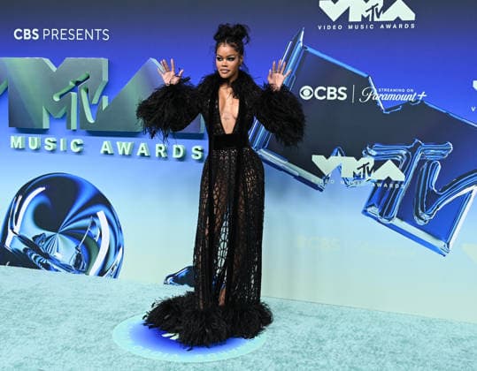 2026 MTV Video Music Awards Teyana Taylor arriving at the 2026 MTV Video Music Awards held at the Peacock Theater on September 27, 2026 in Los Angeles, California. Los Angeles Peacock Theater California USA Copyright: xTammiexArroyo AFF-USA.comx