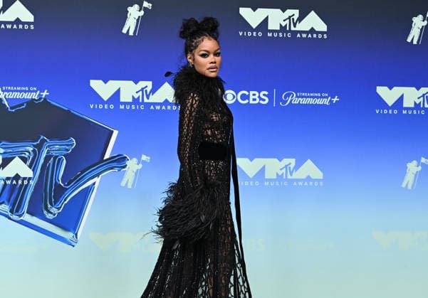 2026 MTV Video Music Awards Teyana Taylor arriving at the 2026 MTV Video Music Awards held at the Peacock Theater on September 27, 2026 in Los Angeles, California. Los Angeles Peacock Theater California USA Copyright: xTammiexArroyo AFF-USA.comx