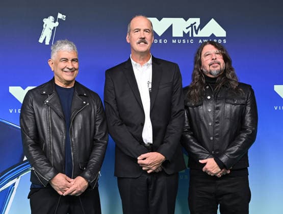 2026 MTV Video Music Awards Dave Grohl, Krist Novoselic and Pat Smear arriving at the 2026 MTV Video Music Awards held at the Peacock Theater on September 27, 2026 in Los Angeles, California. Los Angeles Peacock Theater California USA Copyright: xTammiexArroyo AFF-USA.comx