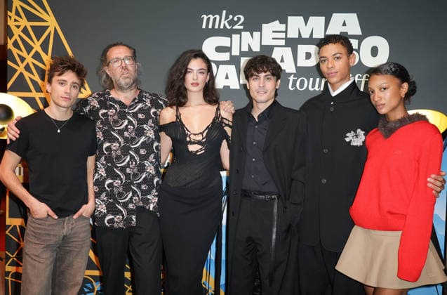 Axel Auriant, Alexandre Castagnetti, Deva Cassel, Julien De Saint Jean, Guillaume Diop, and Laïka Blanc Francard Preview screening of the film *The Phantom of theOpera at the Cinéma Paradiso Eiffel Tower in Paris on September 27, 2026 Coadic Guirec Bestimage Preview screening of the film *The Phantom of the Opera* at the Cinéma Paradiso Eiffel Tower in Paris on September 27, 2026 Paris, France  Copyright: xCOADICxGUIRECx xBESTIMAGExCOADICxGUIRECx xBESTIMAGEx