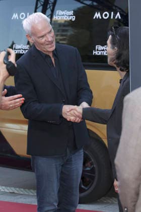 Martin McDonagh and Fatih Akin at the premiere of the feature film *Wild Horse Nine* at the 34th Filmfest Hamburg 2026 at Cinemaxx Dammtor in Hamburg, September 27, 2029 Foto:xgbrcix xFuturexImagex nine_6503