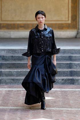 Marques Almeida Spring Summer 2027 Ready-to-Wear Collection fashion show at Milan Fashion Week (MLFW) on September 27, 2026 Marquess Almeida Spring Summer 2027 Ready-to-Wear Collection fashion show at Milan Fashion Week (MLFW) on September 27, 2026 Milan, Italy  Copyright: xAgencex xBestimagexAgencex xBestimagex