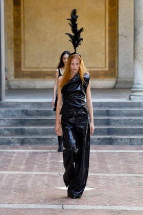 Marques Almeida Spring Summer 2027 Ready-to-Wear Collection fashion show at Milan Fashion Week (MLFW) on September 27, 2026 Marquess Almeida Spring Summer 2027 Ready-to-Wear Collection fashion show at Milan Fashion Week (MLFW) on September 27, 2026 Milan, Italy  Copyright: xAgencex xBestimagexAgencex xBestimagex