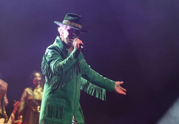 September 28, 2026: TO-45259- CIUDAD DE MEXICO,2026-09-27. British funk and disco band Jamiroquai, led by frontman Jay Kay, performs live on stage at Arena Ciudad de Mexico as part of their international tour, entertaining thousands of fans with their iconic hits. Clasos.com.mx  - ZUMAcs4_ 20260928_faa_cs4_005 Copyright: xLuisxMarinx