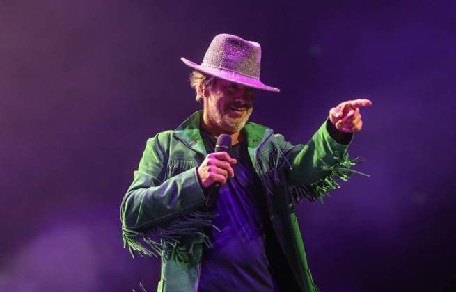 September 28, 2026: TO-45259- CIUDAD DE MEXICO,2026-09-27. British funk and disco band Jamiroquai, led by frontman Jay Kay, performs live on stage at Arena Ciudad de Mexico as part of their international tour, entertaining thousands of fans with their iconic hits. Clasos.com.mx  - ZUMAcs4_ 20260928_faa_cs4_007 Copyright: xLuisxMarinx