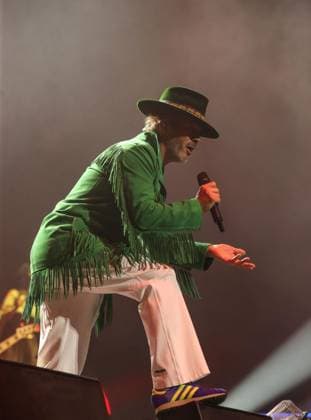 September 28, 2026: TO-45259- CIUDAD DE MEXICO,2026-09-27. British funk and disco band Jamiroquai, led by frontman Jay Kay, performs live on stage at Arena Ciudad de Mexico as part of their international tour, entertaining thousands of fans with their iconic hits. Clasos.com.mx  - ZUMAcs4_ 20260928_faa_cs4_010 Copyright: xLuisxMarinx