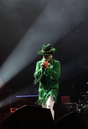 September 28, 2026: TO-45259- CIUDAD DE MEXICO,2026-09-27. British funk and disco band Jamiroquai, led by frontman Jay Kay, performs live on stage at Arena Ciudad de Mexico as part of their international tour, entertaining thousands of fans with their iconic hits. Clasos.com.mx  - ZUMAcs4_ 20260928_faa_cs4_012 Copyright: xLuisxMarinx