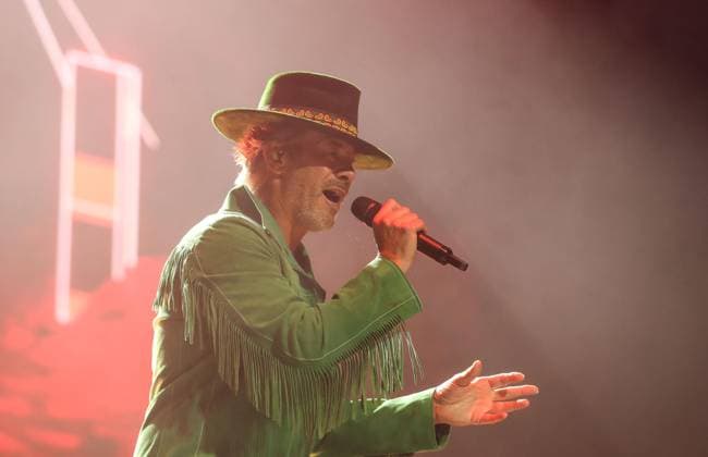 September 28, 2026: TO-45259- CIUDAD DE MEXICO,2026-09-27. British funk and disco band Jamiroquai, led by frontman Jay Kay, performs live on stage at Arena Ciudad de Mexico as part of their international tour, entertaining thousands of fans with their iconic hits. Clasos.com.mx  - ZUMAcs4_ 20260928_faa_cs4_016 Copyright: xLuisxMarinx