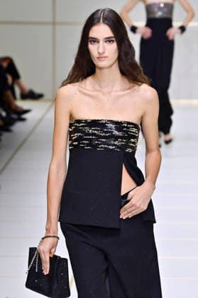 Giorgio Armani Spring Summer 2027 Ready-to-Wear Collection Fashion Show at Milan Fashion Week (MLFW) on September 27, 2026 Giorgio Armani Spring Summer 2027 Ready-to-Wear Collection Fashion Show at Milan Fashion Week (MLFW) on September 27, 2026, Milan, Italy  Copyright: xAgencex xBestimagexAgencex xBestimagex