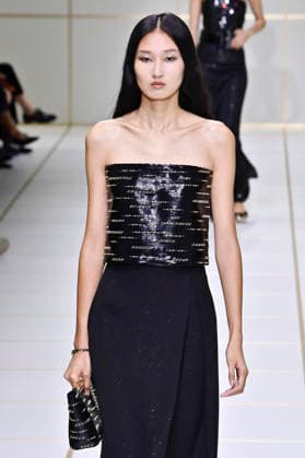 Giorgio Armani Spring Summer 2027 Ready-to-Wear Collection Fashion Show at Milan Fashion Week (MLFW) on September 27, 2026 Giorgio Armani Spring Summer 2027 Ready-to-Wear Collection Fashion Show at Milan Fashion Week (MLFW) on September 27, 2026, Milan, Italy  Copyright: xAgencex xBestimagexAgencex xBestimagex