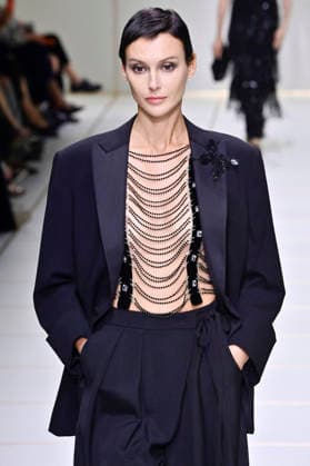 Giorgio Armani Spring Summer 2027 Ready-to-Wear Collection Fashion Show at Milan Fashion Week (MLFW) on September 27, 2026 Giorgio Armani Spring Summer 2027 Ready-to-Wear Collection Fashion Show at Milan Fashion Week (MLFW) on September 27, 2026, Milan, Italy  Copyright: xAgencex xBestimagexAgencex xBestimagex