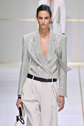 Giorgio Armani Spring Summer 2027 Ready-to-Wear Collection Fashion Show at Milan Fashion Week (MLFW) on September 27, 2026 Giorgio Armani Spring Summer 2027 Ready-to-Wear Collection Fashion Show at Milan Fashion Week (MLFW) on September 27, 2026 Milan, Italy  Copyright: xAgencex xBestimagexAgencex xBestimagex