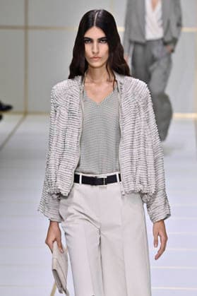 Giorgio Armani Spring Summer 2027 Ready-to-Wear Collection Fashion Show at Milan Fashion Week (MLFW) on September 27, 2026 Giorgio Armani Spring Summer 2027 Ready-to-Wear Collection Fashion Show at Milan Fashion Week (MLFW) on September 27, 2026 Milan, Italy  Copyright: xAgencex xBestimagexAgencex xBestimagex