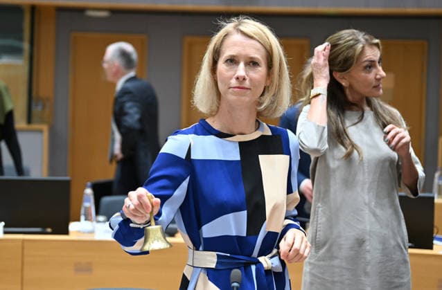 Defense Ministers of EU meeting in Brussels BRUSSELS, BELGIUM - SEPTEMBER 28: EU High Representative for Foreign Affairs and Security Policy Kaja Kallas attends the first official meeting of Defense ministers of European Union (EU) countries after the summer break in Brussels, Belgium on September 28, 2026. Dursun Aydemir Anadolu Brussels Belgium. Editorial use only. Please get in touch for any other usage.  Copyright: x2026xAnadoluxDursunxAydemirx