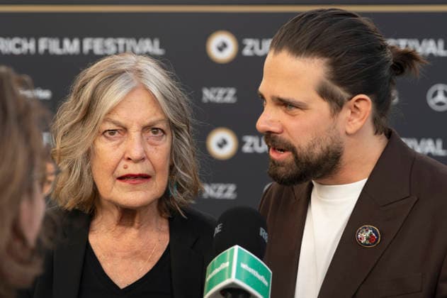 Angela Winkler and Josef Ellers at the premiere of the film *Frau Winkler verlässt das Haus* at the 22nd Zurich Film Festival at Arthouse Le Paris in Zurich, September 27, 2026 Foto:xA.xRaemyx xFuturexImagex winkler_6909