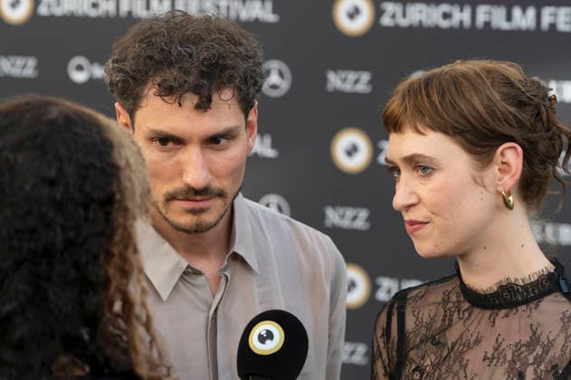 Nicola Perot and Lia von Blarer at the premiere of the SRF series *Blind* at the 22nd Zurich Film Festival at Arthouse Le Paris in Zurich, September 27, 2026 Foto:xA.xRaemyx xFuturexImagex blind_6915