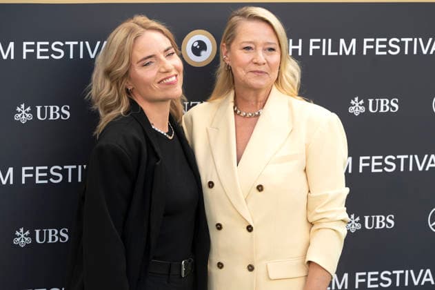 Josephine Park and Trine Dyrholm at the premiere of the film *The Guest* (*Gaesten*) at the 22nd Zurich Film Festival at Corso Zurich, September 27, 2026 Foto:xA.xRaemyx xFuturexImagex guest_6903