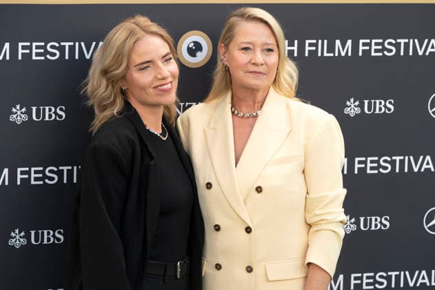 Josephine Park and Trine Dyrholm at the premiere of the film *The Guest* (*Gaesten*) at the 22nd Zurich Film Festival at Corso Zurich, September 27, 2026 Foto:xA.xRaemyx xFuturexImagex guest_6904