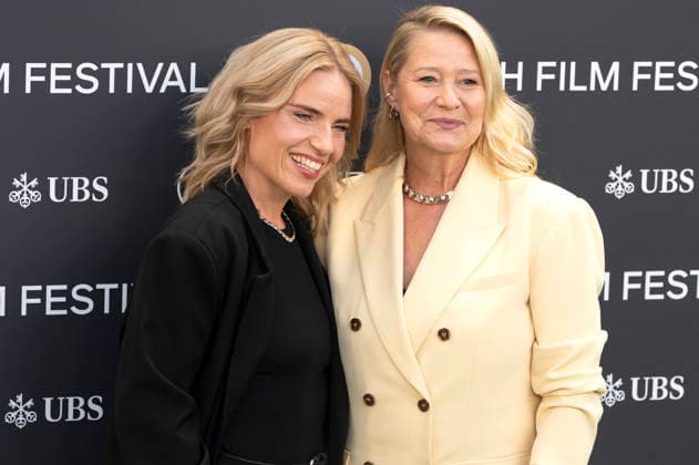Josephine Park and Trine Dyrholm at the premiere of the film *The Guest* (*Gaesten*) at the 22nd Zurich Film Festival at Corso Zurich, September 27, 2026 Foto:xA.xRaemyx xFuturexImagex guest_6905
