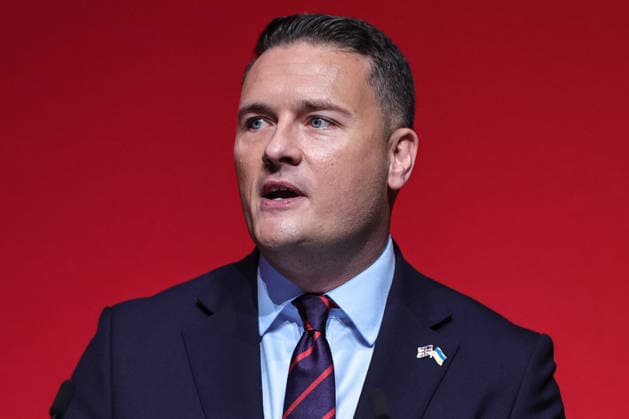 Labour Party Annual Conference Day Two Secretary of State for Defence Wes Streeting MP speaks during the Labour Party Annual Conference Day Two at Convention Centre, Liverpool, United Kingdom on 28 September 2026 (Photo by Mark Cosgrove News Images) Liverpool Convention Centre Merseyside United Kingdom Copyright: xMarkxCosgrove NewsxImagesx