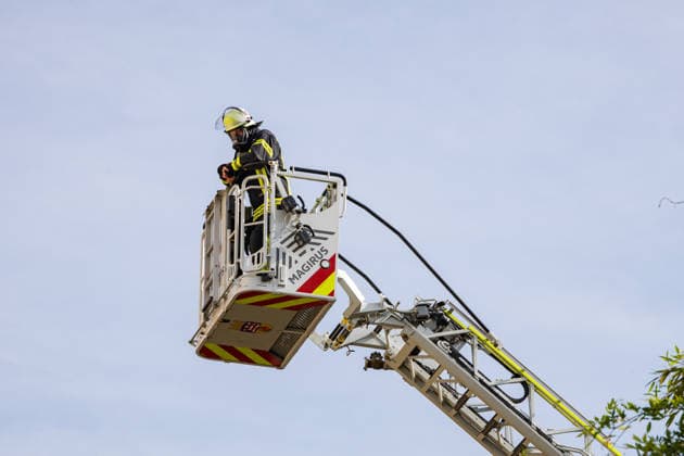 Apartment Completely Destroyed by Fire; Resident Escapes with Minor Injuries from Smoke O