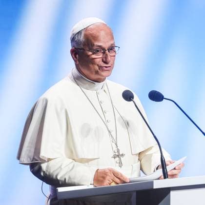 Visit by Pope Leo XVI: Speech on Peace in Metz POPE S VISIT TO FRANCE PHOTOPQR LE REPUBLICAIN LORRAIN Hugo AZMANI Metz September 28, 2026 Visit by Pope Leo XVI: Speech on Peace in Metz September 28, 2026, Metz, France Pope Leo XIV is on an apostolic visit to France from September 25 to 28, 2026 Metz, Moselle, Lorraine, France  Copyright: xPHOTOPQR LExREPUBLICAINxLORRAIN xHugoxAZMANIx 20260928RBL8391 20260928RBL8391