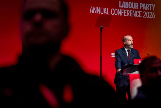 28 September 2026, Jonathan Reynolds addresses Labour Party Conference in Liverpool 28 September 2026, Liverpool, UK. Jonathan Reynolds, Labour MP and Secretary of State for Business, Innovation, Science and Trade, addresses delegates and attendees during Day 2 of the Labour Party Annual Conference 2026 at ACC Liverpool., Credit:Abdullah Bailey Anthony Bailey - B2421 Avalon  Copyright: xAbdullahxBaileyx xAnthonyxBaileyx-xB2421x xAvalonx 1138878500