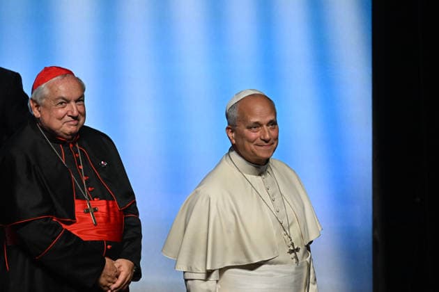 Meeting At the Roots of Europe for Peace and Unity in Metz France, Metz, Vatican, 2026 9 28 Meeting At the Roots of Europe for Peace and Unity at the Robert Schuman Conference Centre in Metz. EDITORIAL USE ONLY - NO BOOKS Copyright: xALESSIAxGIULIANI xCatholicxPressx