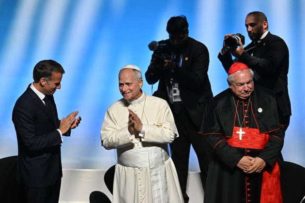 Meeting At the Roots of Europe for Peace and Unity in Metz France, Metz, Vatican, 2026 9 28 Meeting At the Roots of Europe for Peace and Unity at the Robert Schuman Conference Centre in Metz. EDITORIAL USE ONLY - NO BOOKS Copyright: xALESSIAxGIULIANI xCatholicxPressx