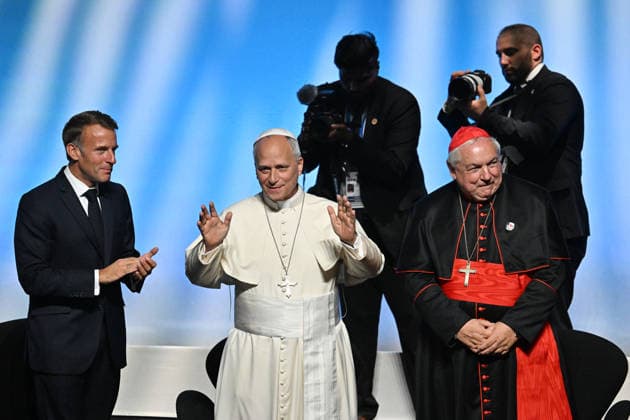 Meeting At the Roots of Europe for Peace and Unity in Metz France, Metz, Vatican, 2026 9 28 Meeting At the Roots of Europe for Peace and Unity at the Robert Schuman Conference Centre in Metz. EDITORIAL USE ONLY - NO BOOKS Copyright: xALESSIAxGIULIANI xCatholicxPressx