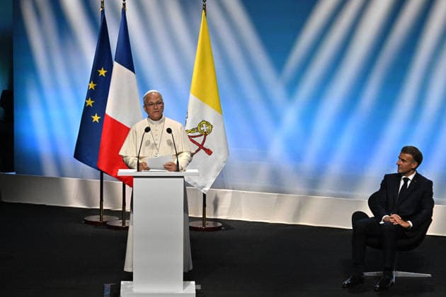 Meeting At the Roots of Europe for Peace and Unity in Metz France, Metz, Vatican, 2026 9 28 Meeting At the Roots of Europe for Peace and Unity at the Robert Schuman Conference Centre in Metz. EDITORIAL USE ONLY - NO BOOKS Copyright: xALESSIAxGIULIANI xCatholicxPressx